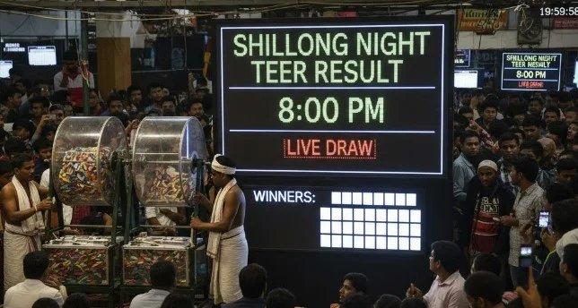 Shillong Night Teer Result at 8:00 PM – Live Draw and Winners